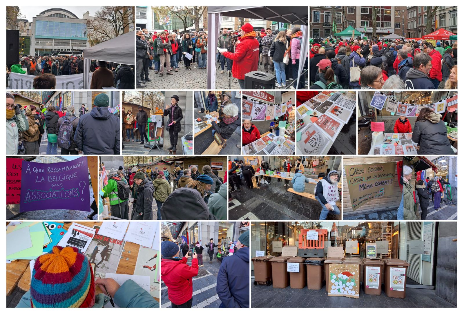 Grêve montage photo