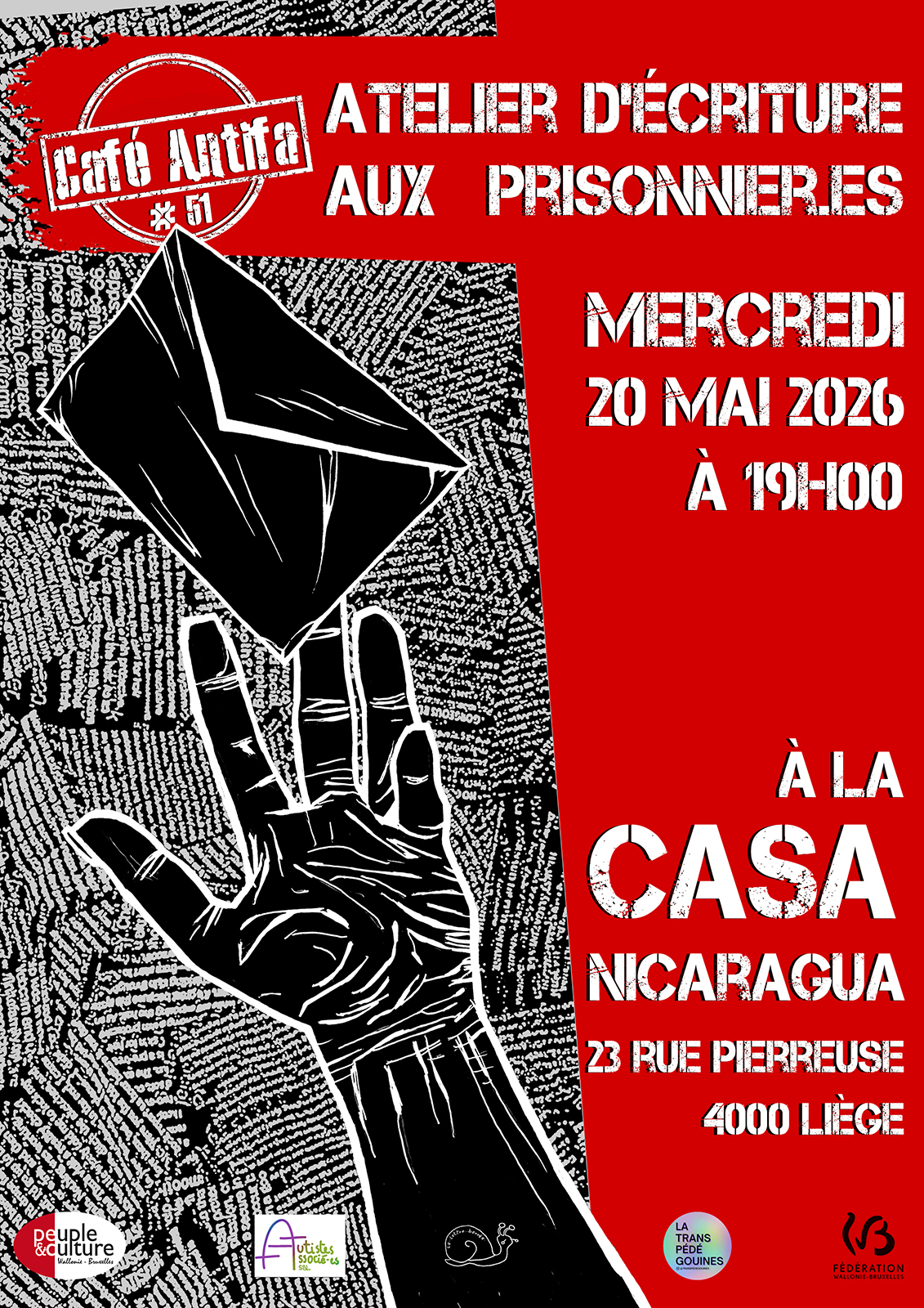 CAFE ANTIFA 51 écriture
