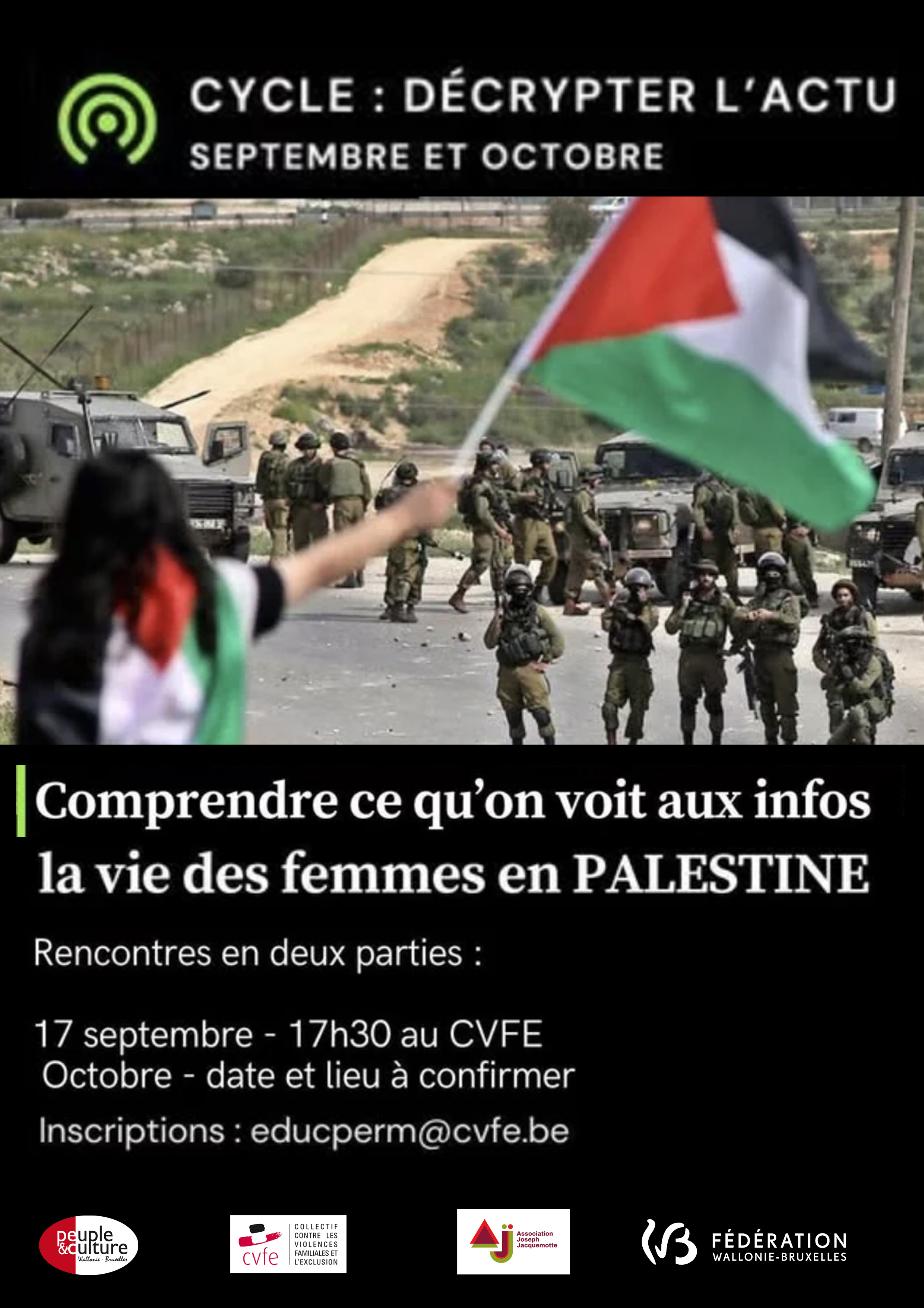 Poster CVFE Palestine